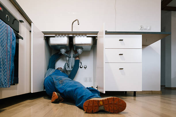 Professional Plumbing technician working in Blaine, OH